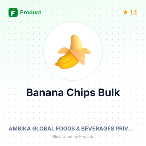Ambika Yellow Banana Chips – summary card, no photo uploaded yet