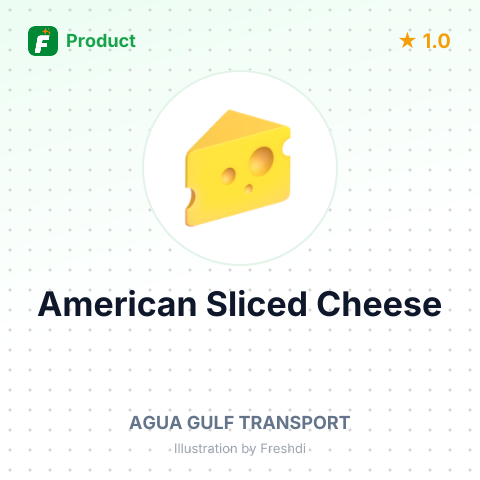 American Sliced Cheese – summary card, no photo uploaded yet