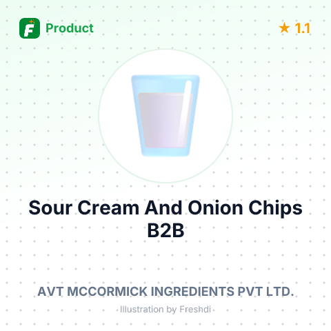 American Sour Cream & Onion – summary card, no photo uploaded yet
