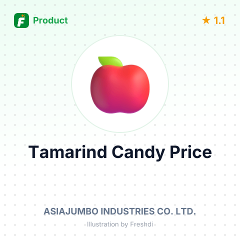 Amira Tamarind Center Filled Candy – summary card, no photo uploaded yet