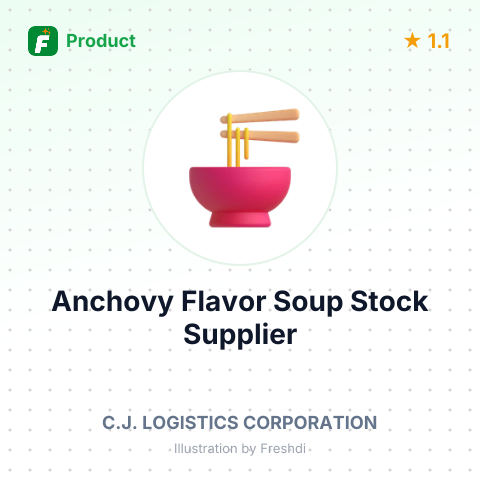 Anchovy Flavor Soup Stock – summary card, no photo uploaded yet