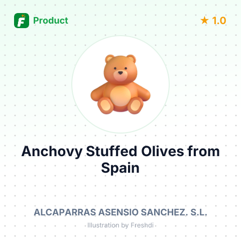 Anchovy Stuffed Olives – summary card, no photo uploaded yet