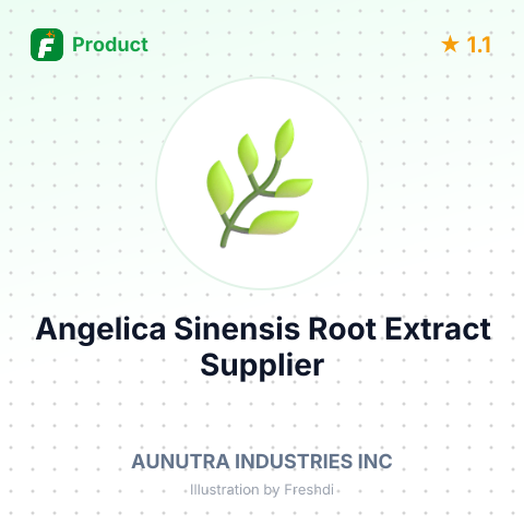 Angelica Sinensis Root Extract – summary card, no photo uploaded yet
