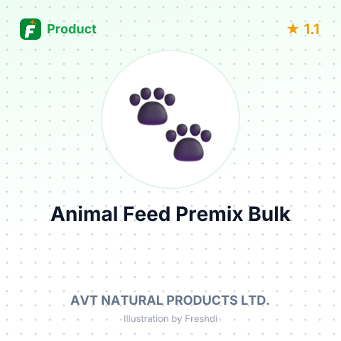 Animal Feed Flavoring Premix – summary card, no photo uploaded yet