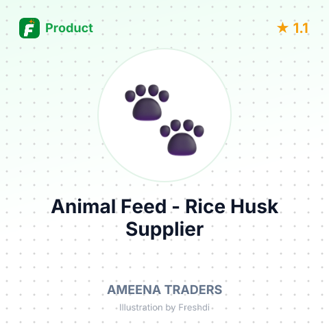 Animal Feed - Rice Husk – summary card, no photo uploaded yet