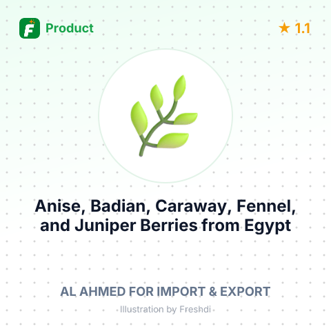 Anise, Badian, Caraway, Fennel, and Juniper Berries – summary card, no photo uploaded yet