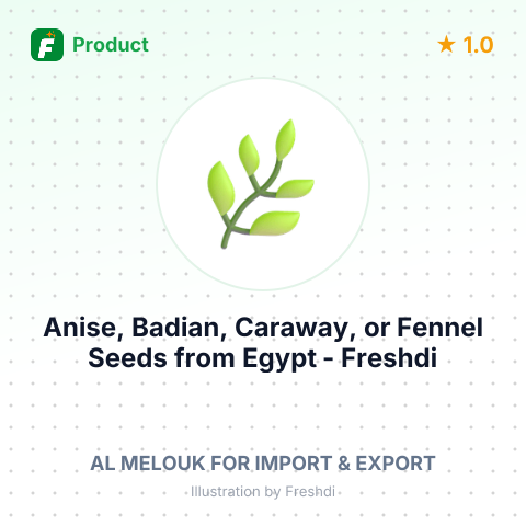 Anise, Badian, Caraway, or Fennel Seeds – summary card, no photo uploaded yet