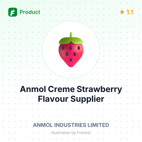 Anmol Creme Strawberry Flavour – summary card, no photo uploaded yet