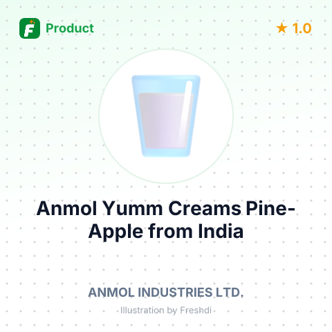 Anmol Yumm Creams Pine-Apple – summary card, no photo uploaded yet
