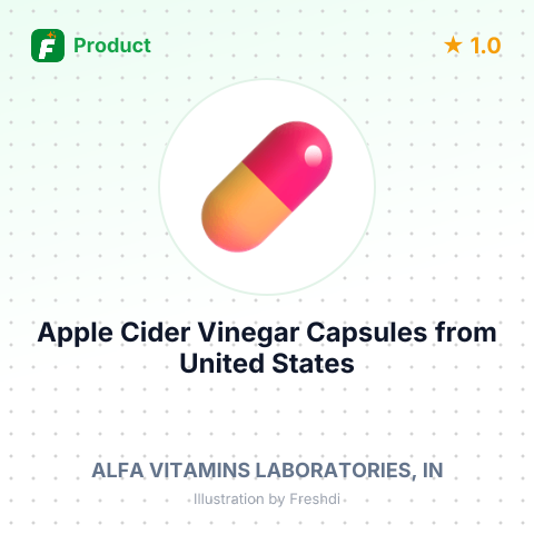 Apple Cider Vinegar Capsules – summary card, no photo uploaded yet