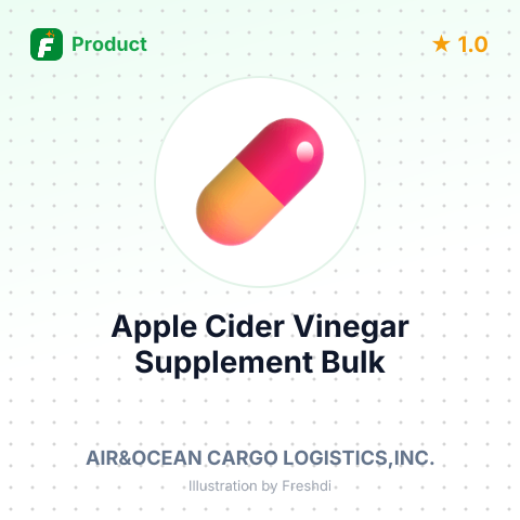 Apple Cider Vinegar Weight Loss Supplement – summary card, no photo uploaded yet
