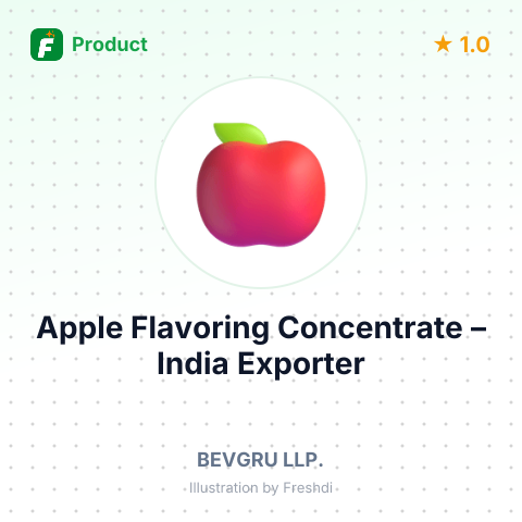 Apple Flavoring Concentrate – summary card, no photo uploaded yet