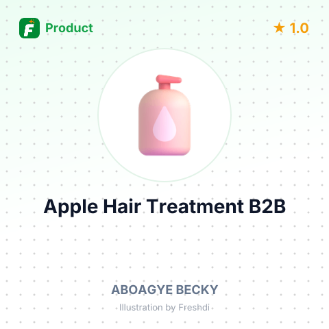 Apple Hair Treatment – summary card, no photo uploaded yet