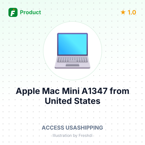 Apple Mac Mini A1347 – summary card, no photo uploaded yet