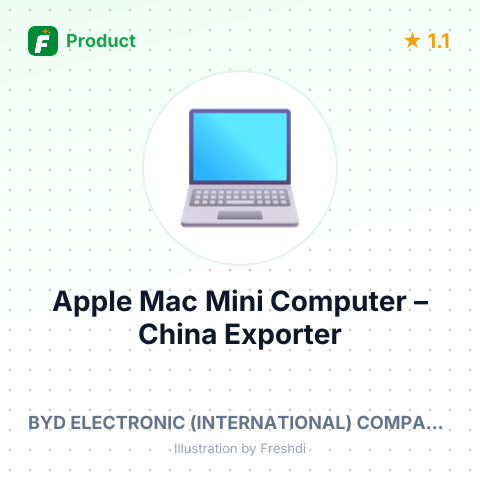 Apple Mac Mini Computer – summary card, no photo uploaded yet