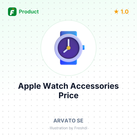 Apple Watch Accessories - Riser and Hoop – summary card, no photo uploaded yet