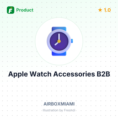 Apple Watch Accessories – summary card, no photo uploaded yet