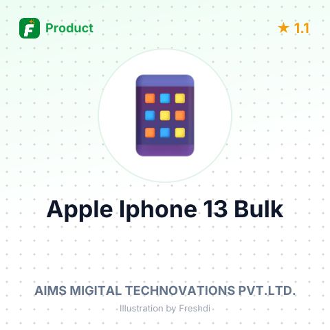 Apple iPhone 13 128GB – summary card, no photo uploaded yet