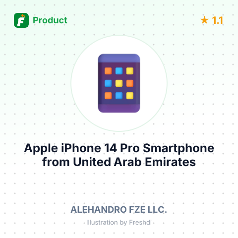 Apple iPhone 14 Pro Smartphone – summary card, no photo uploaded yet