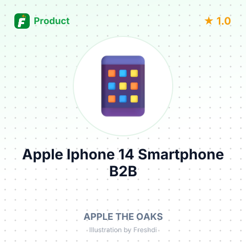 Apple iPhone 14 Smartphones – summary card, no photo uploaded yet