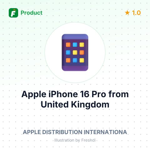 Apple iPhone 16 Pro – summary card, no photo uploaded yet