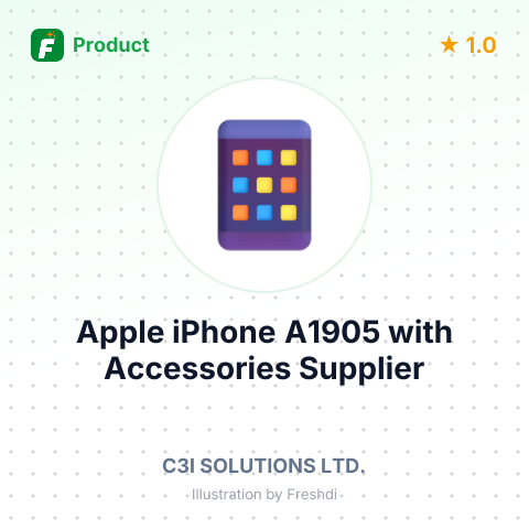 Apple iPhone A1905 with Accessories – summary card, no photo uploaded yet