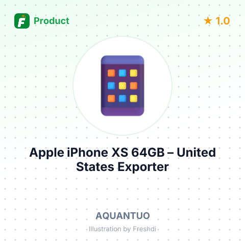 Apple iPhone XS 64GB – summary card, no photo uploaded yet