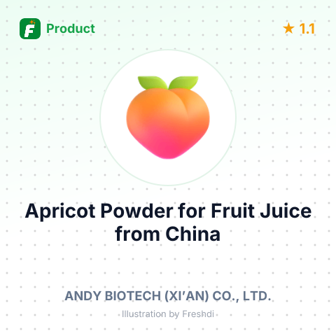 Apricot Powder for Fruit Juice – summary card, no photo uploaded yet