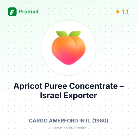 Apricot Puree Concentrate – summary card, no photo uploaded yet