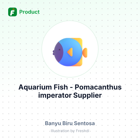 Aquarium Fish - Pomacanthus imperator – summary card, no photo uploaded yet