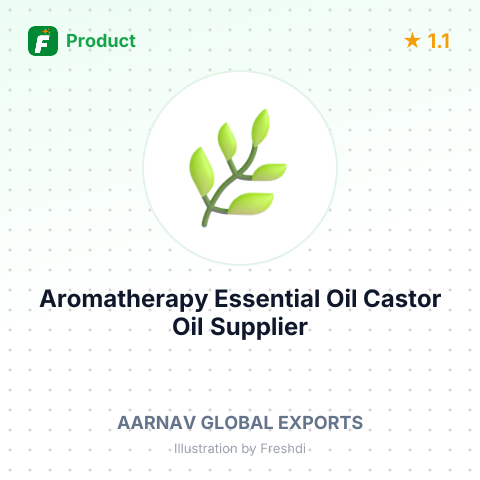 Aromatherapy Essential Oil Castor Oil – summary card, no photo uploaded yet