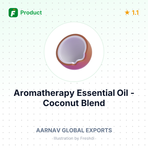 Aromatherapy Essential Oil - Coconut Blend – product summary card, no photo uploaded yet