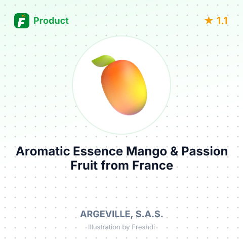 Aromatic Essence Mango & Passion Fruit – summary card, no photo uploaded yet