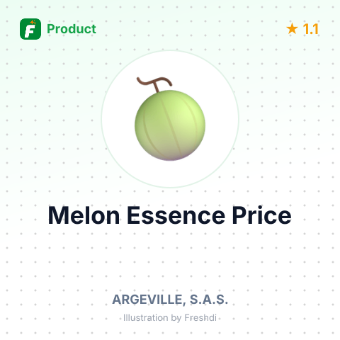 Aromatic Essence Melon – summary card, no photo uploaded yet