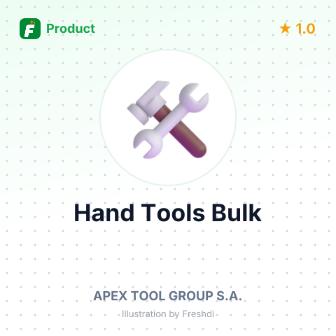 Articulated Hand Tools – summary card, no photo uploaded yet