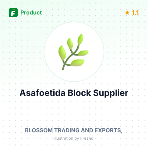 Asafoetida Block – summary card, no photo uploaded yet