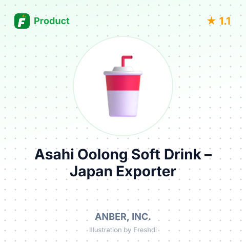 Asahi Oolong Soft Drink – summary card, no photo uploaded yet