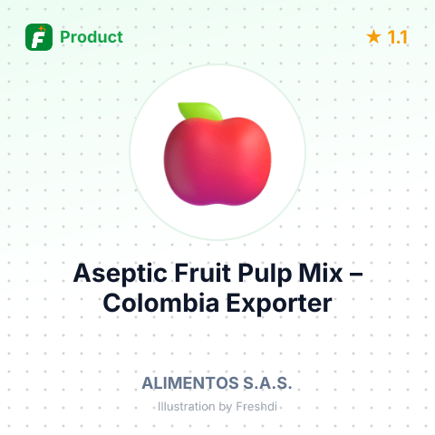 Aseptic Fruit Pulp Mix – summary card, no photo uploaded yet