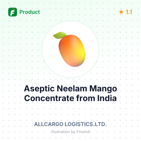 Aseptic Neelam Mango Concentrate – summary card, no photo uploaded yet