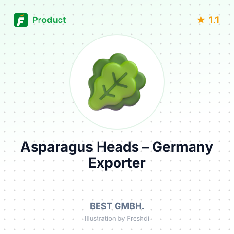 Asparagus Heads – summary card, no photo uploaded yet