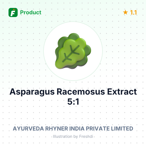 Asparagus Racemosus Extract 5:1 – summary card, no photo uploaded yet