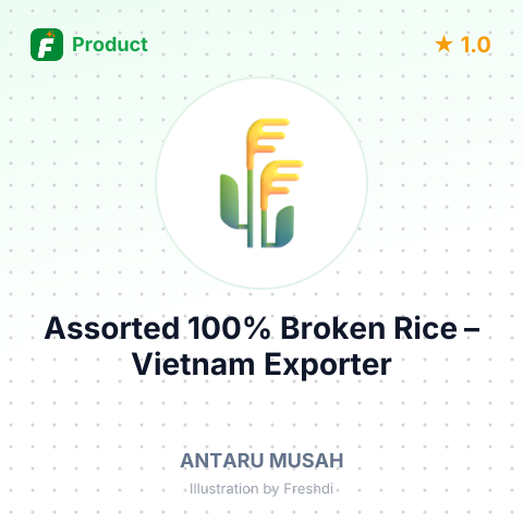 Assorted 100% Broken Rice – summary card, no photo uploaded yet