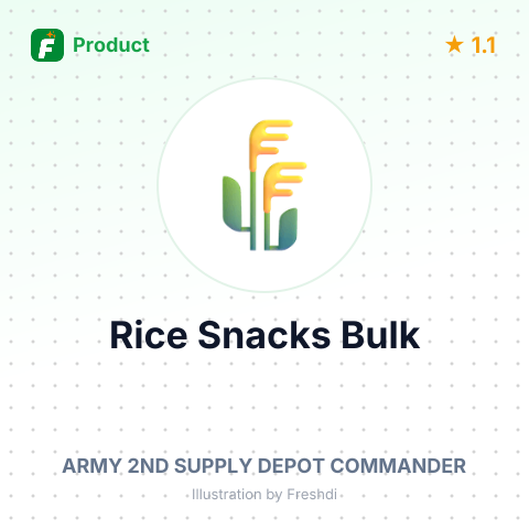 Assorted Chinese Rice Snacks – summary card, no photo uploaded yet