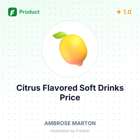 Assorted Citrus Flavored Soft Drinks – summary card, no photo uploaded yet