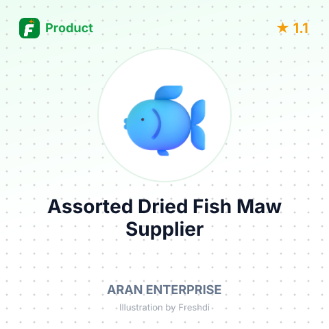 Assorted Dried Fish Maw – summary card, no photo uploaded yet