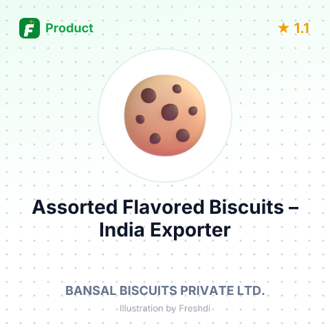 Assorted Flavored Biscuits – summary card, no photo uploaded yet