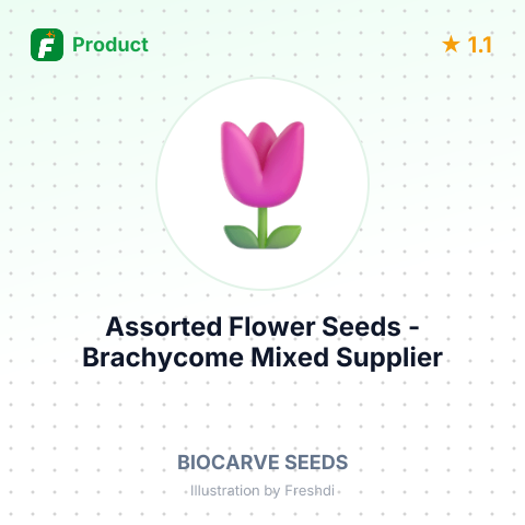 Assorted Flower Seeds - Brachycome Mixed – summary card, no photo uploaded yet