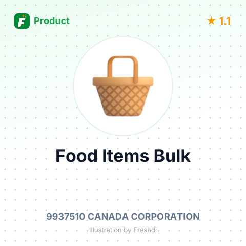 Assorted Food Items and Non-Alcoholic Beverages – summary card, no photo uploaded yet