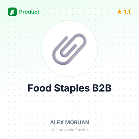 Assorted Food Staples – summary card, no photo uploaded yet