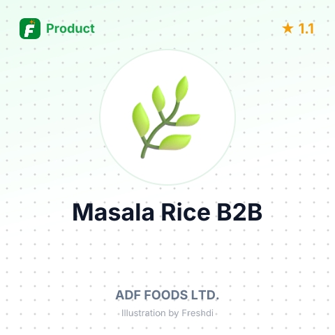 Assorted Foodstuffs (Masala Rice and Sauces) – summary card, no photo uploaded yet